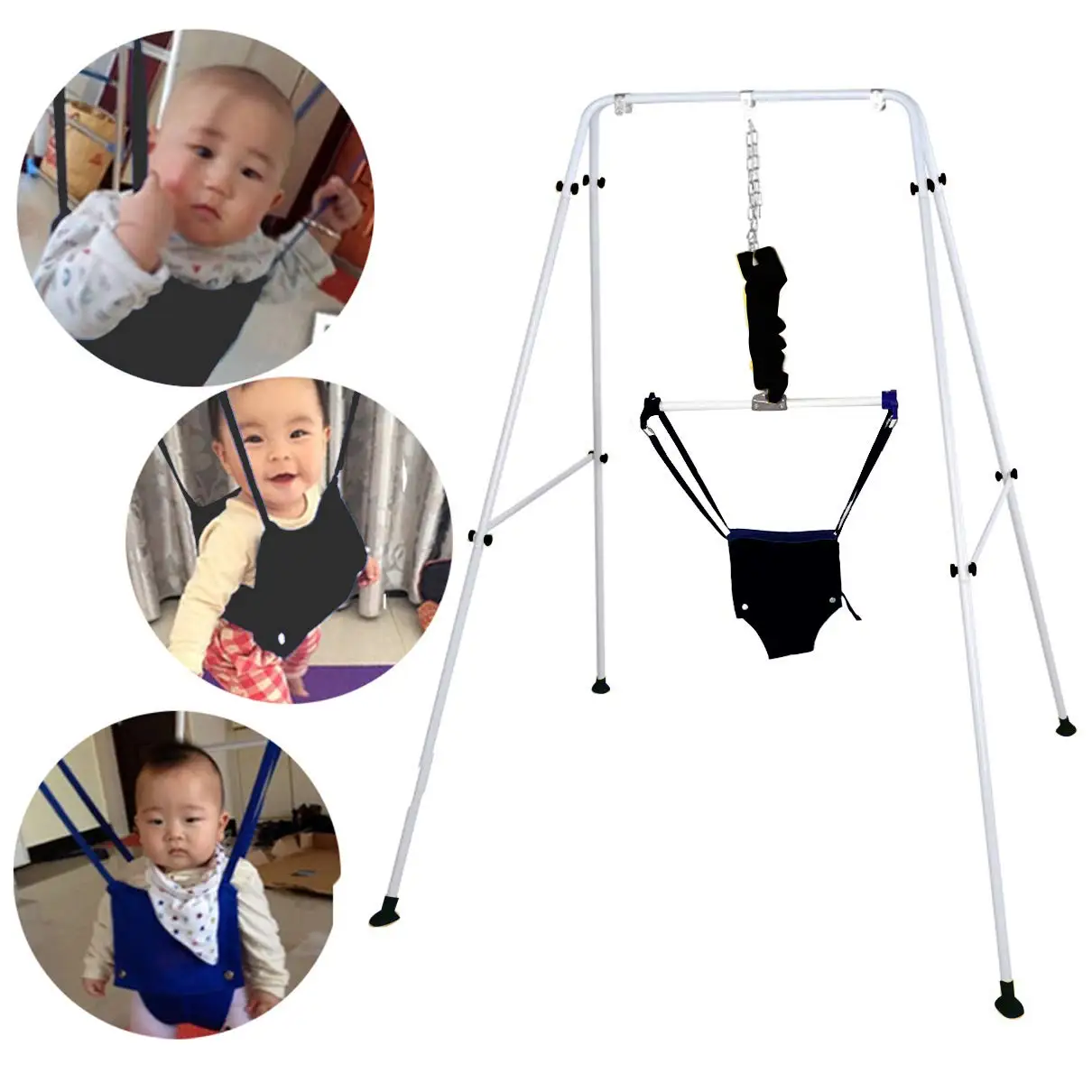 Jolly Jumper - Original baby exerciser with super stand for active babies who love to jump and have fun