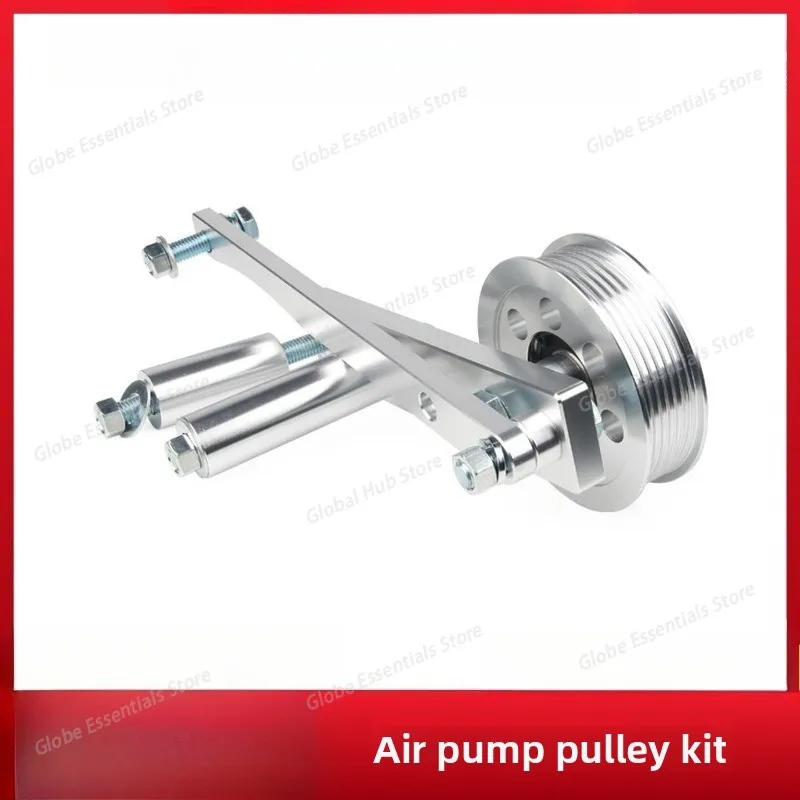 

Off-Road Pump Pulley Aluminum Smoke Pump Pack Air Pump Pulley Kit for For 85-91 for Corvette