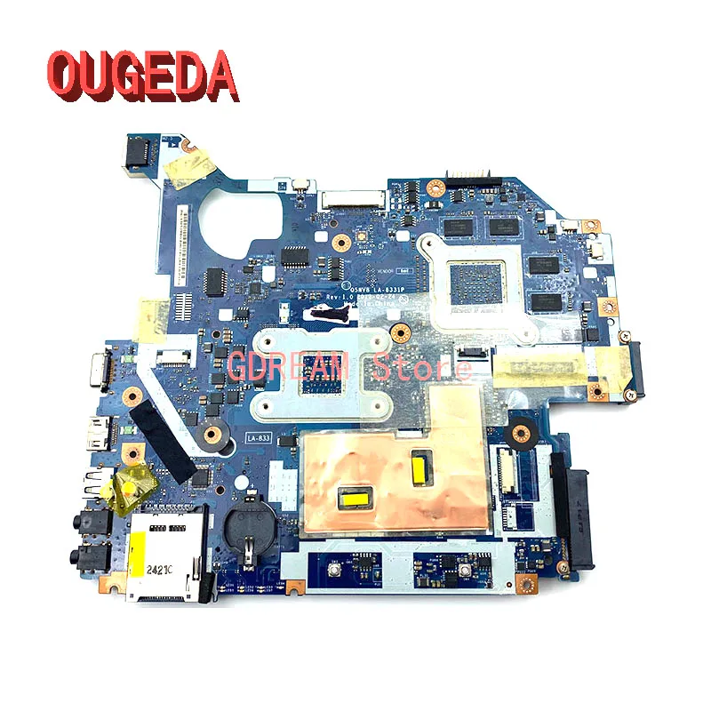 OUGEDA Q5WV8 LA-8331P NBC1811001 for ACER V3-551G V3-551 laptop motherboard socket FS1 HD 7670M GPU DDR3 main board full tested