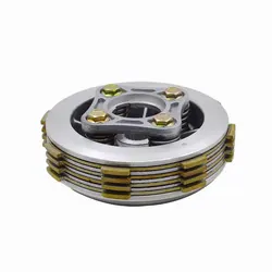 Motorcycle Clutch Friction DIsc Center Outer Assy for HONDA CBF125 GLR125 GLH125E STORM SDH125-51 SDH125-51A WH125-7 WH125-8 KVX