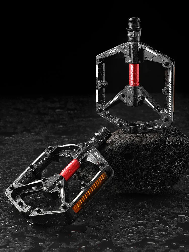 AliExpress VODOOL Ultralight Bicycle Pedals Sealed Double DU Bearing Aluminium Alloy Cycling Flat Pedal Non-slip Mountain Road Bike Platform Pedal