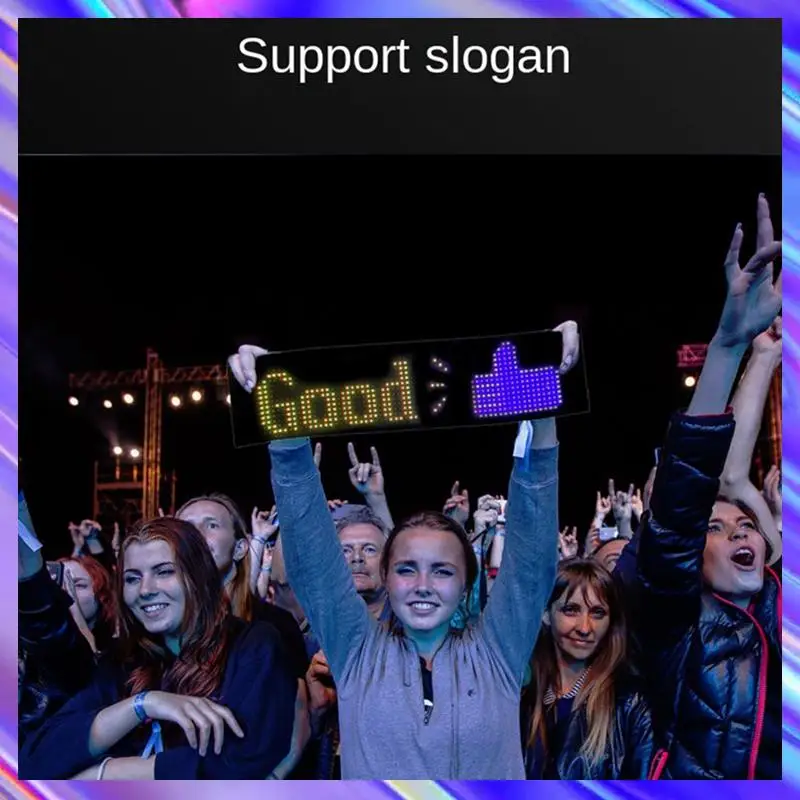 

A98Z LED Matrix Panel Programmable Flexible Screen IP65 Display Animation Message Scrolling Sign APP Control Cars Shop Bar