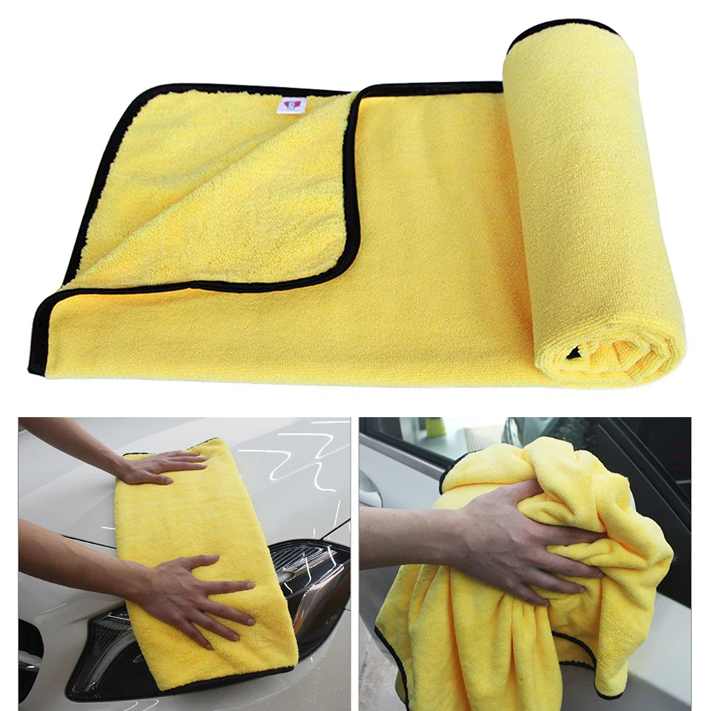 Car Cleaning Towel Washing Cloth Rag Dry Microfiber Absorbent Soft Household