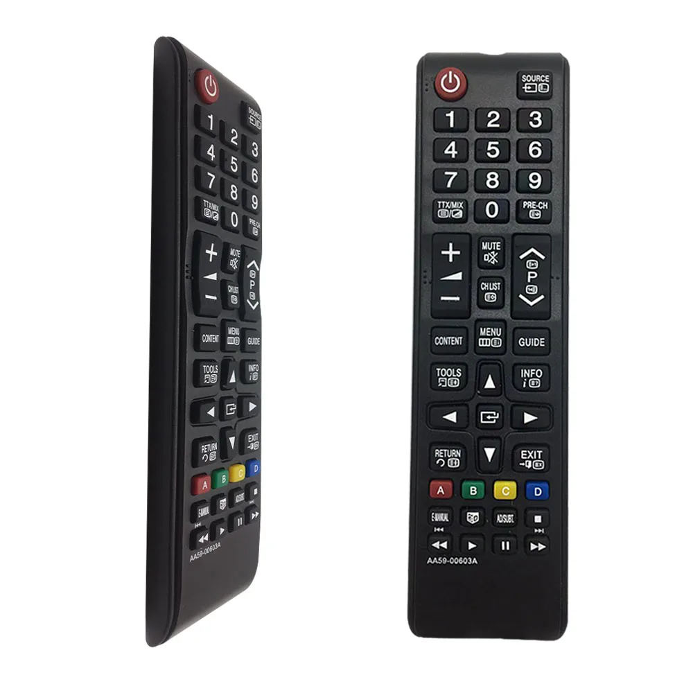 

Compatible with Samsung remote control AA59-00603A for UE50F6100, UE55F6100, UE46F6100, UE40F6100, UE60F6100, UE32F6100 TVs