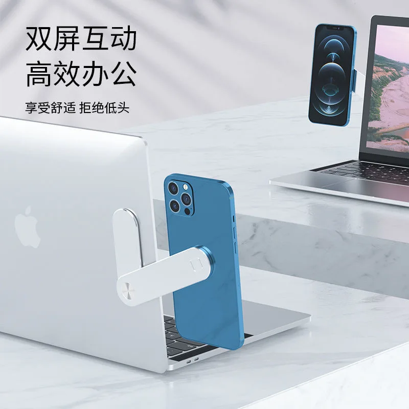 2 In 1 Laptop Expand Stand Aluminium Alloy Tablet Extension Side Bracket for Macbook Desktop Holder Xiaomi Computer PC NEW