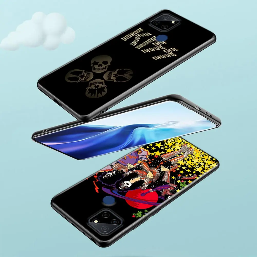วงดนตรี Kiss Rock คลาสสิกสำหรับ Realme GT 5G Master GT2 Pro NEO 2 3 5เคสสำหรับ OPPO A53 A32 A74 A57 A96 A52เคสโทรศัพท์ Reno 7 8 A92