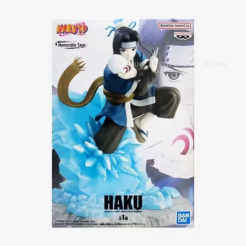 Original bandai naruto hyuga neji i anime figuras de ação coleção ornamentos figura brinquedos presente aniversário