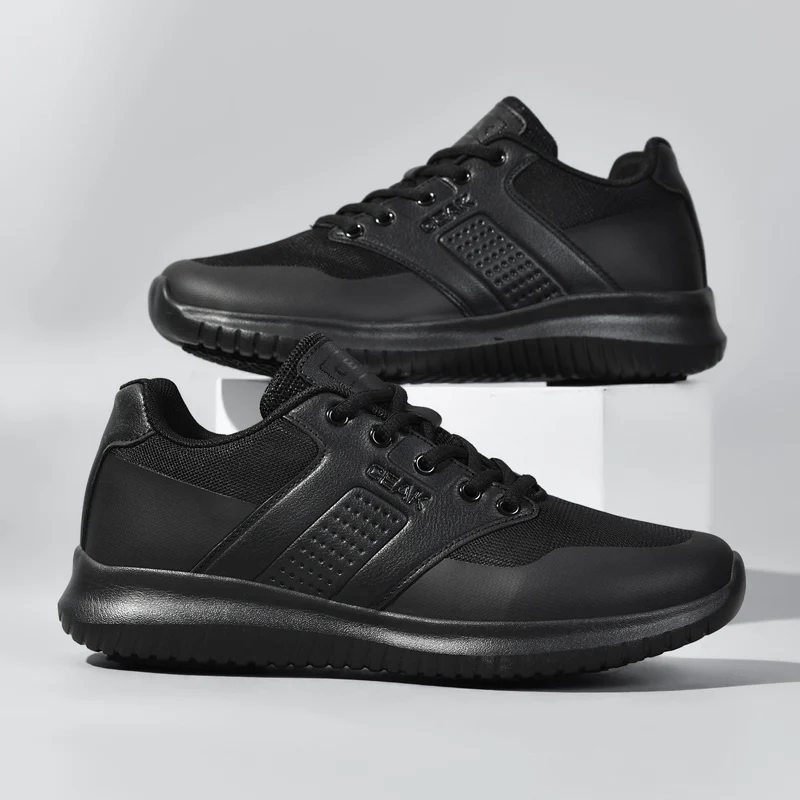 

Men's casual shoes four season new breathable non-slip outdoor walking shoes fashion Joker tide shoes plus size hotel chef shoes