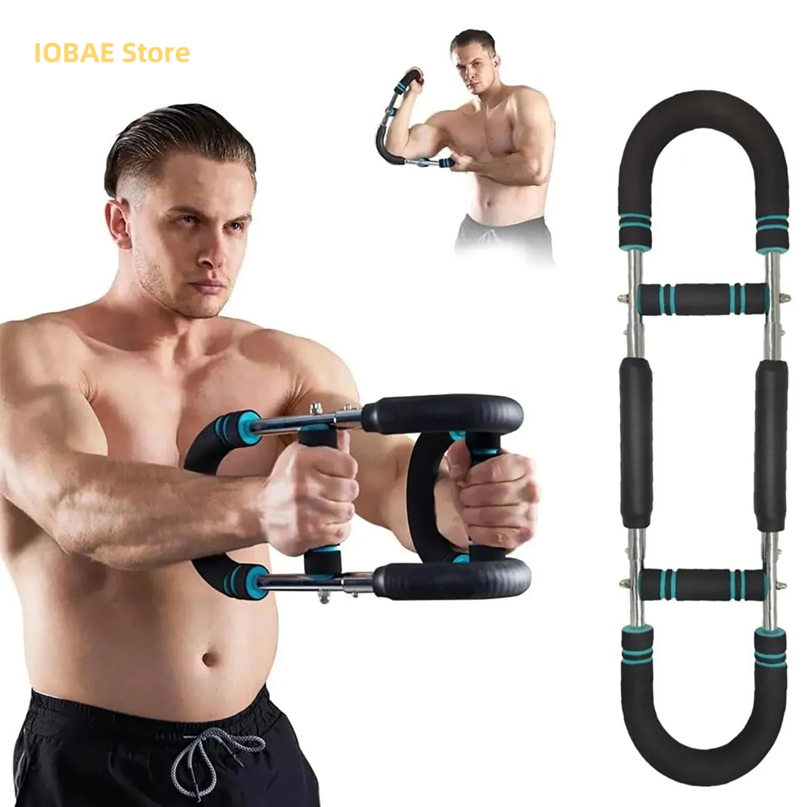 

Versatile Arm Trainer With Adjustable Resistance For Home Workouts, Portable Design For Strength Building And Fitness Trainer