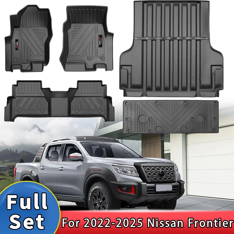 

Коврики для Nissan Frontier 2022-2025, аксессуары, грузовая подкладка для кровати, замена коврика для грузовика Nissan Frontier
