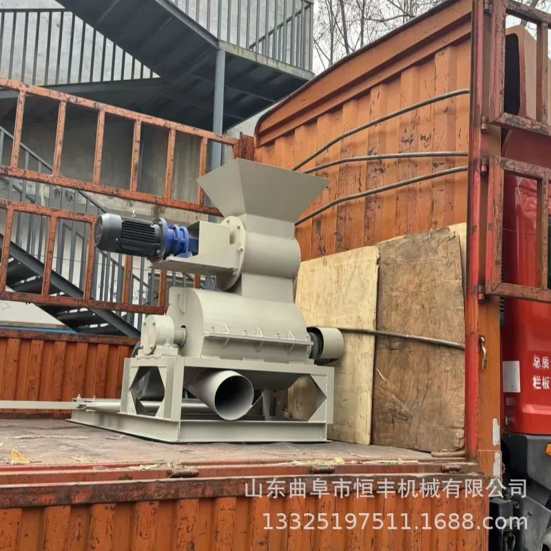 

(Sea shipping customization) Wet mango core crushing and pulping machine, fresh corn stalk screenless crusher, fermented silage