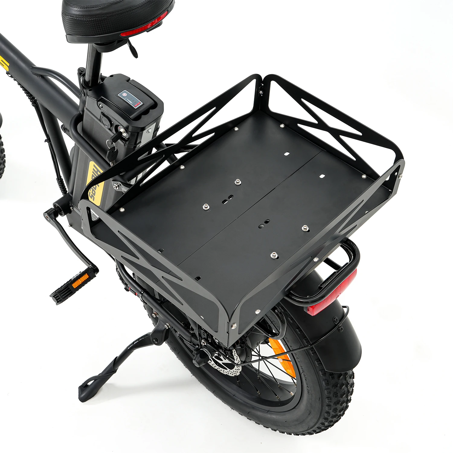 European Union UK Stock 250W 20 * 4.0 Freight Electric Bike Hi Do F3 Professional Aluminum Frame Rear Carrier
