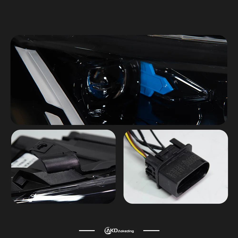 Autostyling koplamp voor AUDI Q7 LED koplamp 2006-2015 Q7 Nieuwe koplampen DRL signaal projectorlens auto-onderdelen