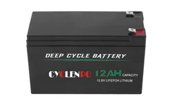 12v 12ah Lithium Ion Lifepo4 Battery for Ups and Lighting