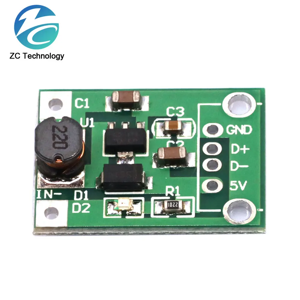 600mA DC-DC Mini Step Up Power Module 1-5V To 5V Step-up Boost Converter