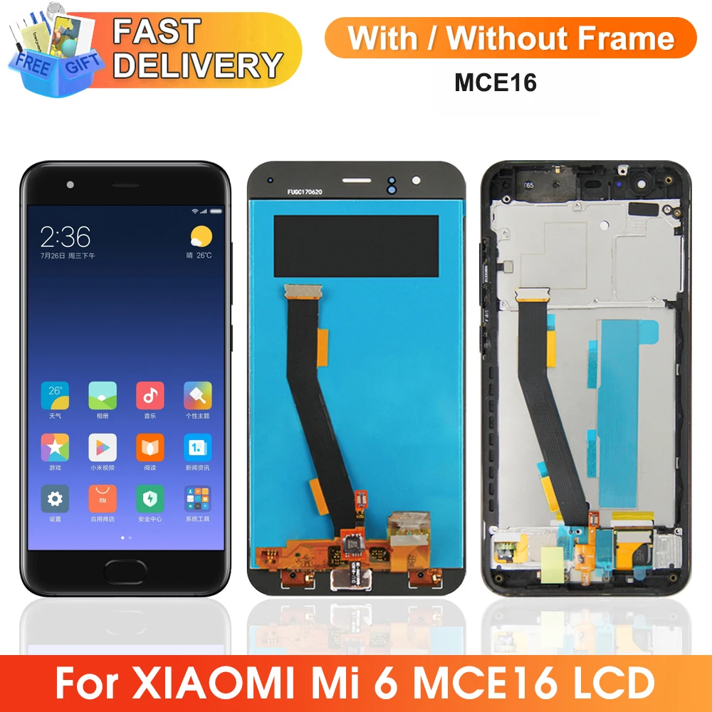 شاشة LCD مي 6 مع الإطار – تقييم شامل لأفضل خيار استبدال شاشة لجهاز Xiaomi Mi 6