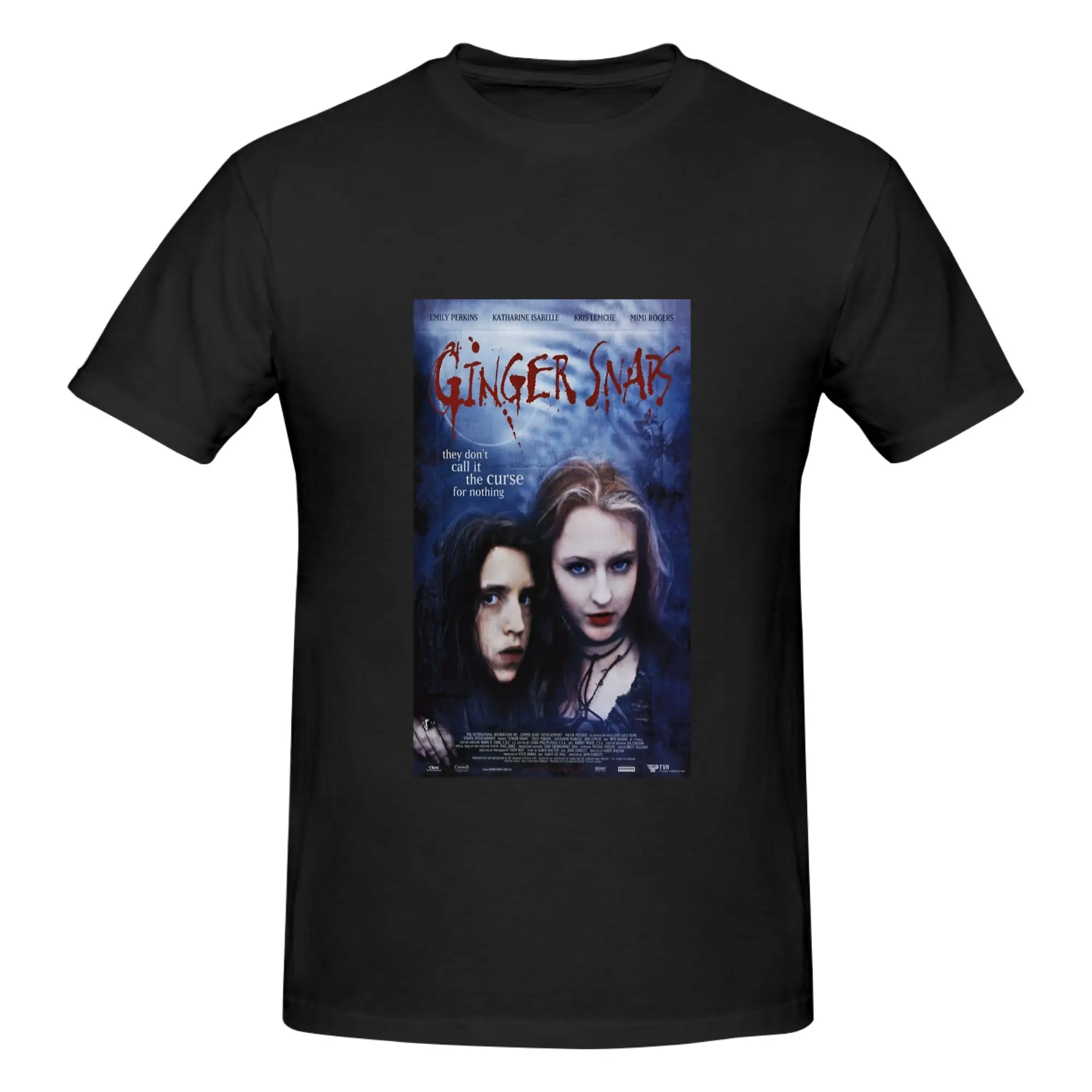 Funny Ginger Snaps  Men's Printed T-Shirt Unisex T shirtBlouse