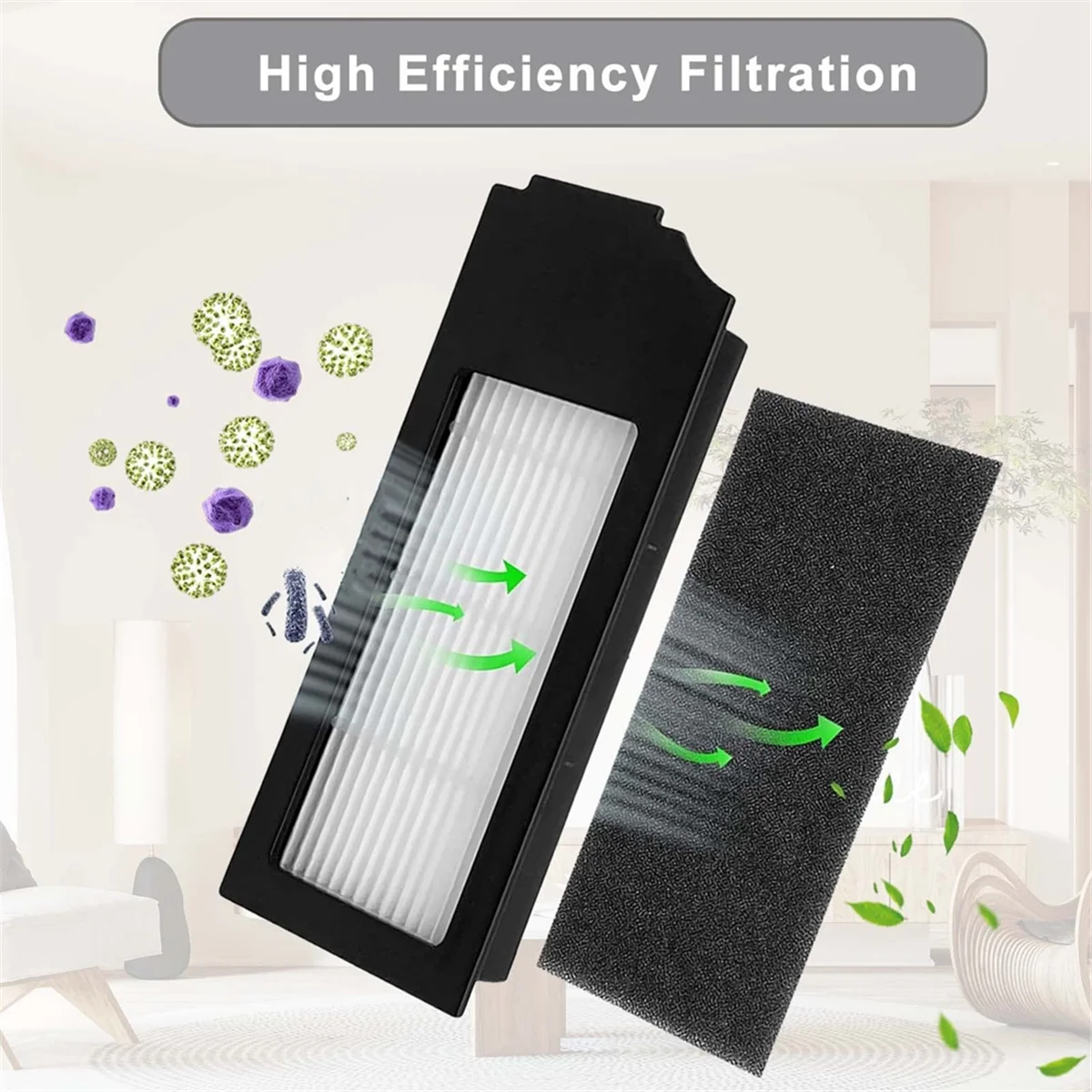 A58E-สําหรับ Ecovacs Deebot X1 OMNI T10 TURBO/ T10 เครื่องดูดฝุ่นหุ่นยนต์กรองหลักแปรงด้านข้าง Mop ผ้าฝุ่นกล่องเปลี่ยนชิ้นส่วน