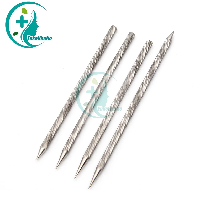 Dilatador Lacrimal Castroviejo Oftálmico, Single Double Head Punctal Dilator, Cirurgia Oftálmica Instrumento Titânio