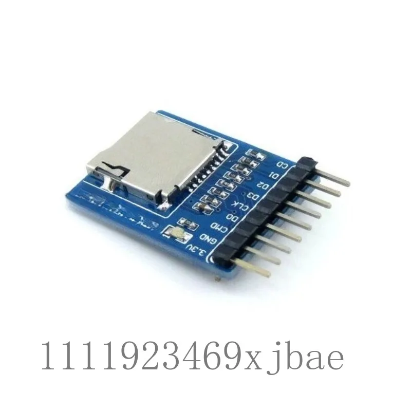 9Pins SD Card Read Write Module, Micro SD Storage Holder Expansion Board For Development Boards