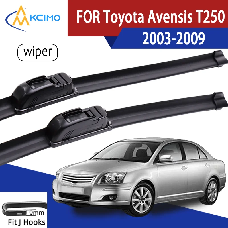 

Windscreen Window Wiper Blades For Toyota Avensis T250 2003-2009 Cleaning Auto Accessories 24"+16"