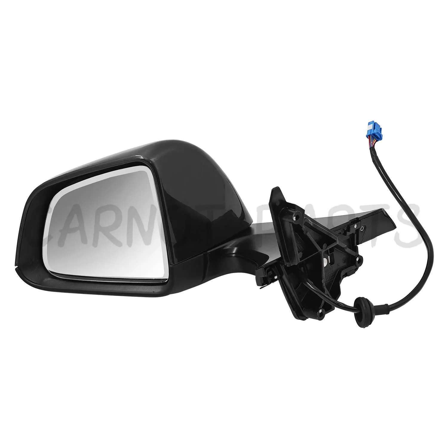 13 Wires Side Mirror With Anti-Glare For Tesla Model Y 2020-2024 With Flap Rearview Mirror Car Accessories 159411100C 159411200C