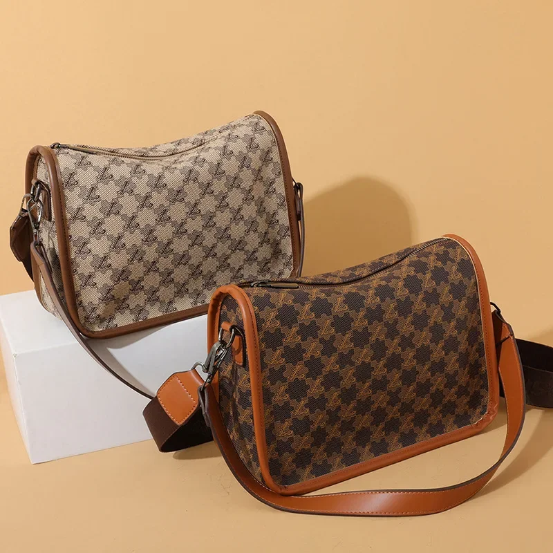 

2025 New Women's Retro Style Boston - inspired Tote Bag - Fashion - forward Shoulder Bag, Ideal for Commuting