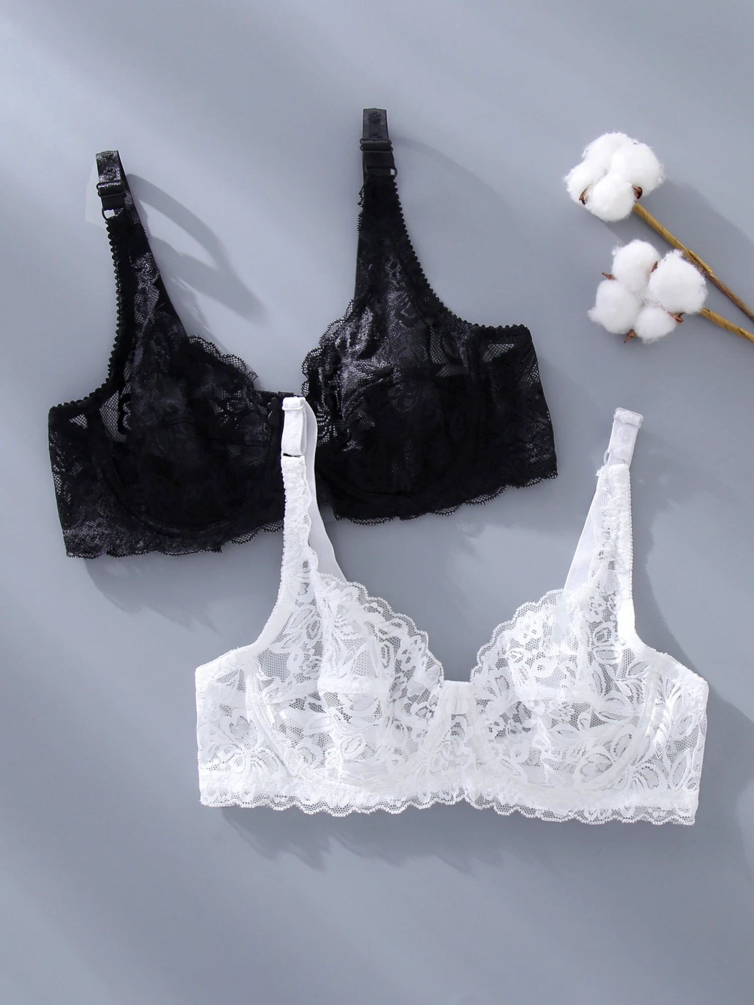 FINETOO 3 개/대 여성 무선 브래지어 깊은 V 패딩 Bralette S-XL 유행 스트라이프 뜨개질 브래지어 섹시한 숙녀 브래지어 속옷 