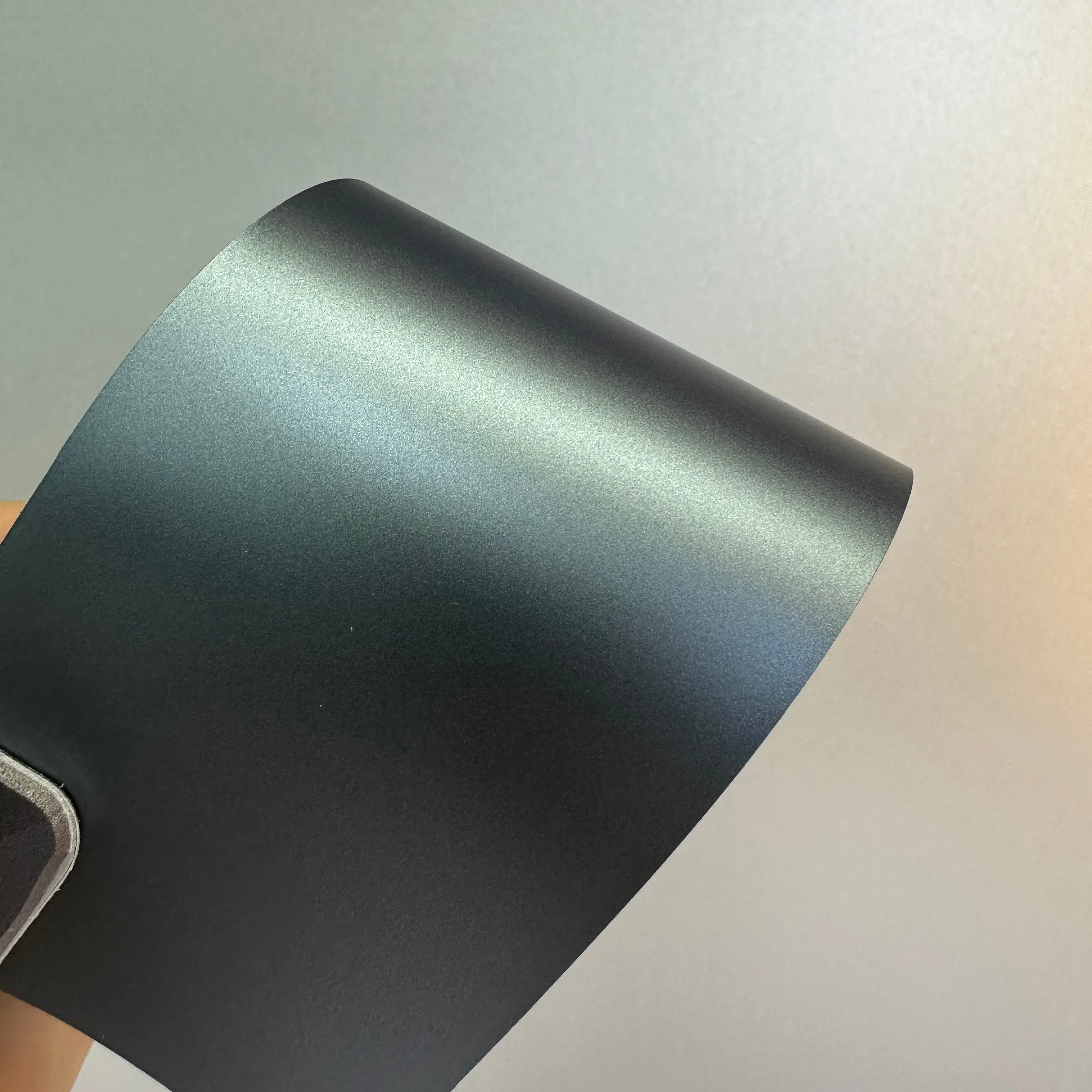 

Matte Gray-Blue Automotive Paint Vinyl Wrap Film: PVC, Bubble-Free, Color-Shifting, Scratch-Resistant Body Wrap