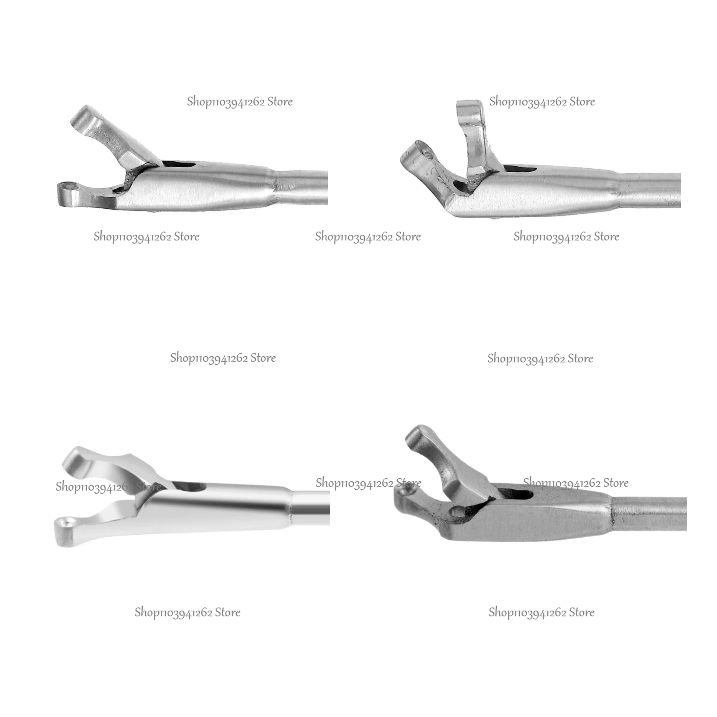 Suode Laryngoscope Instruments Electric Metal Flexible Micro Laryngeal Forceps Scissors for ENT  Throat Endoscopy Surgery