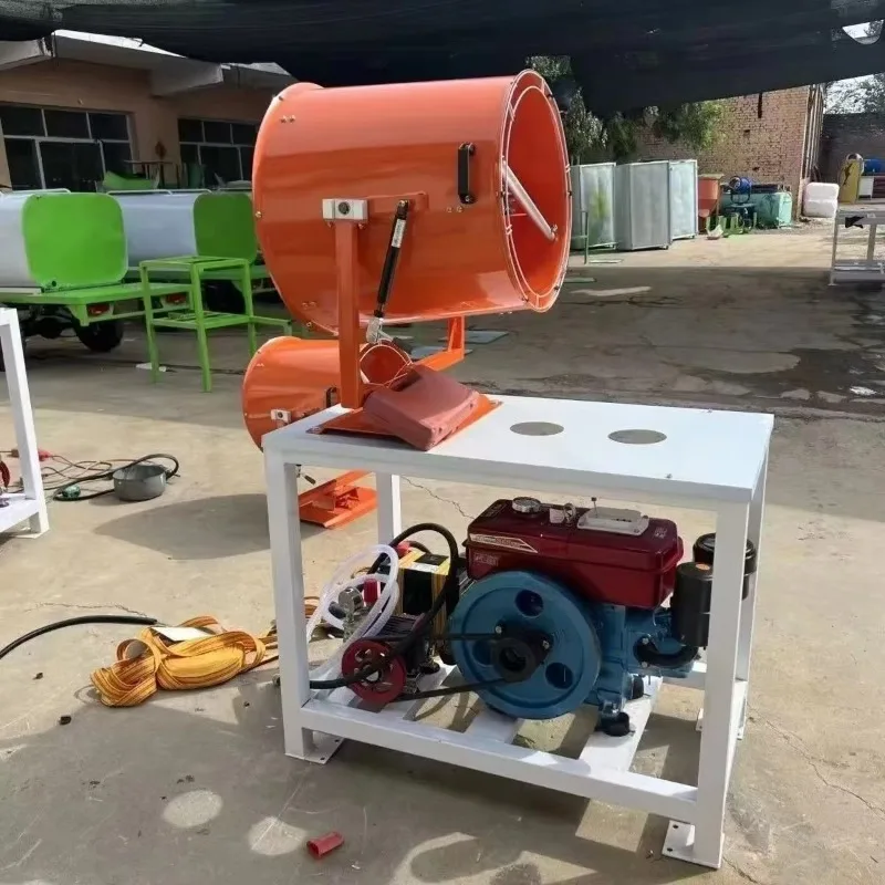 Multi functional Portable Cold Fog Cannon Small Size Mounted Sprayer for Manufacturing Plants New Condition Core Motor Gearbox