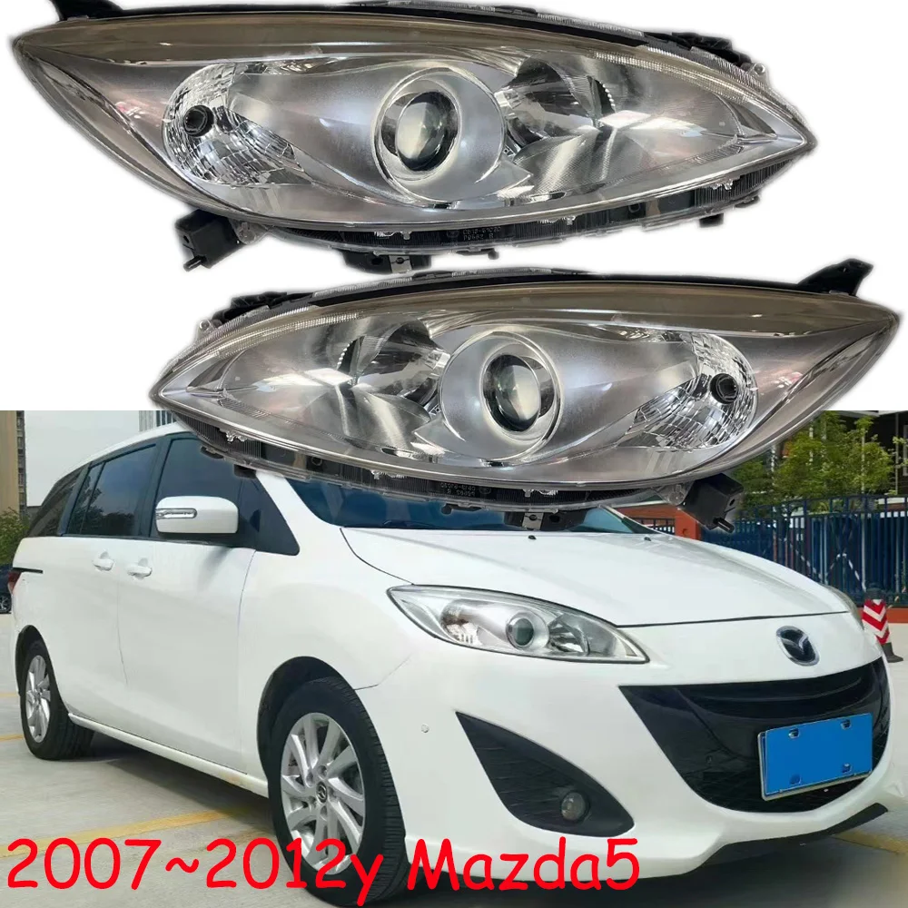 

1 шт. автомобильный передний фонарь для Mazda5, дневные фары без лампы 2007 ~ 2013y, автомобильные аксессуары DRL, противотуманные фары для Mazda5