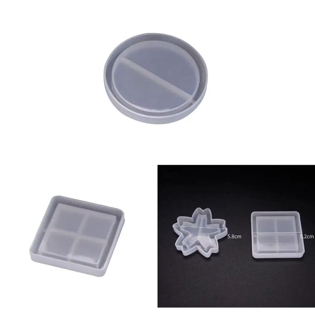 Epoxy Resin Casting Shaker Silicone Mold Easy to Use Various Pendant Molds for Enthusiasts and Projects