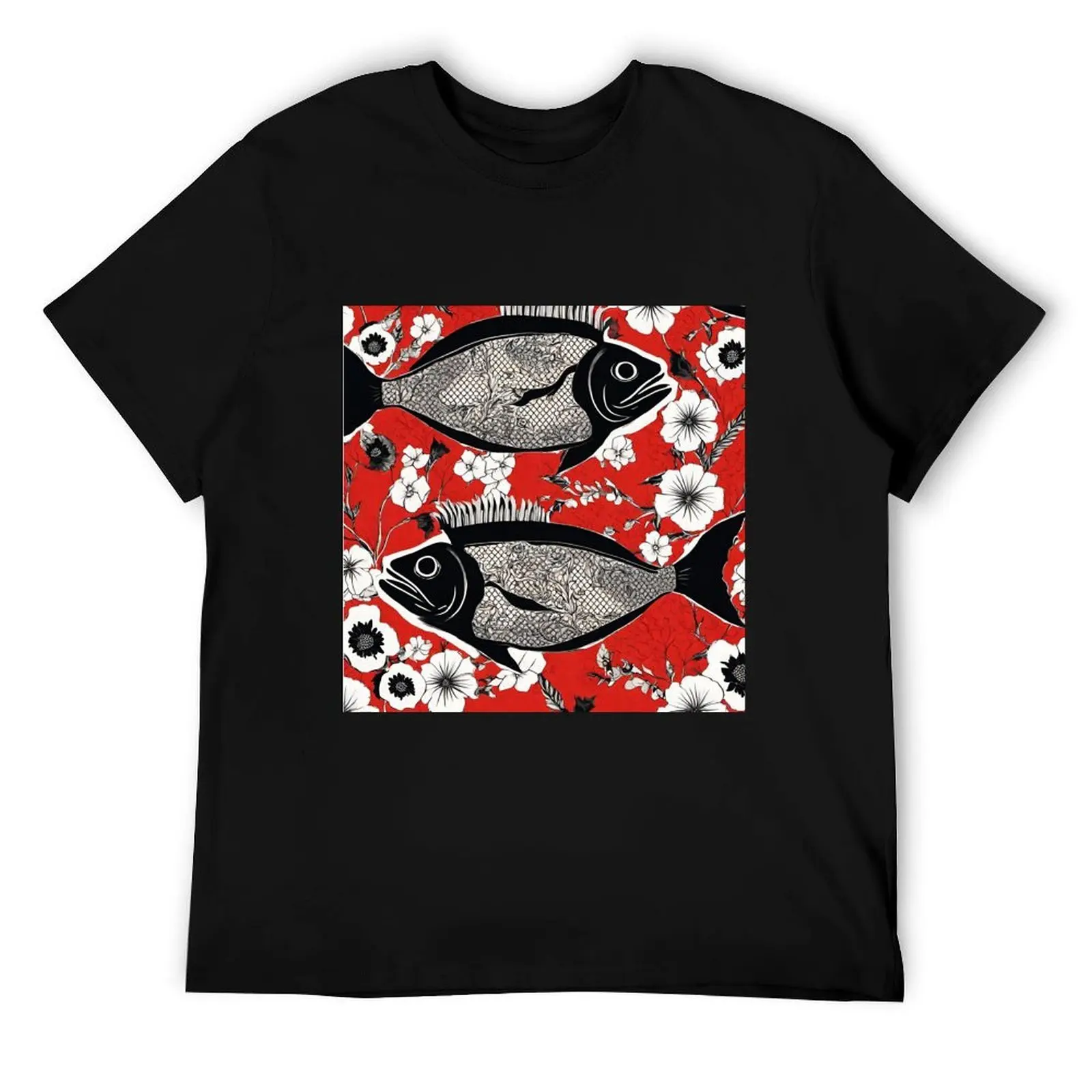 

Black fish T-Shirt mens graphic t shirts t shirts designer T-Shirt
