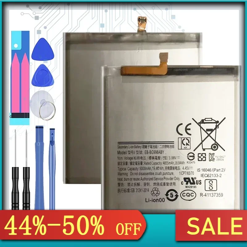 Battery EB-BG998ABY EB-BG996ABY EB-BG991ABY 4000mAh/5000mAh For Samsung Galaxy S21 5G Ultra/Plus S21Ultra S21+ S21Plus