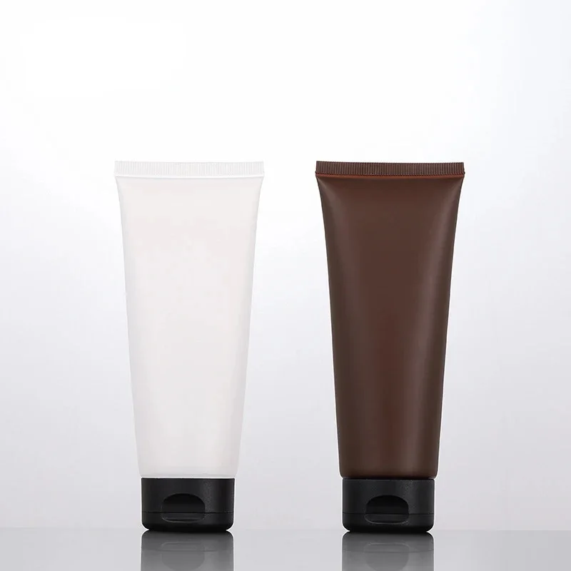 1pcs 100ml Matte Soft Tubes Travel Empty Bottle Refillable Packing Containers For Cosmetic Cream Lotion Shampoo