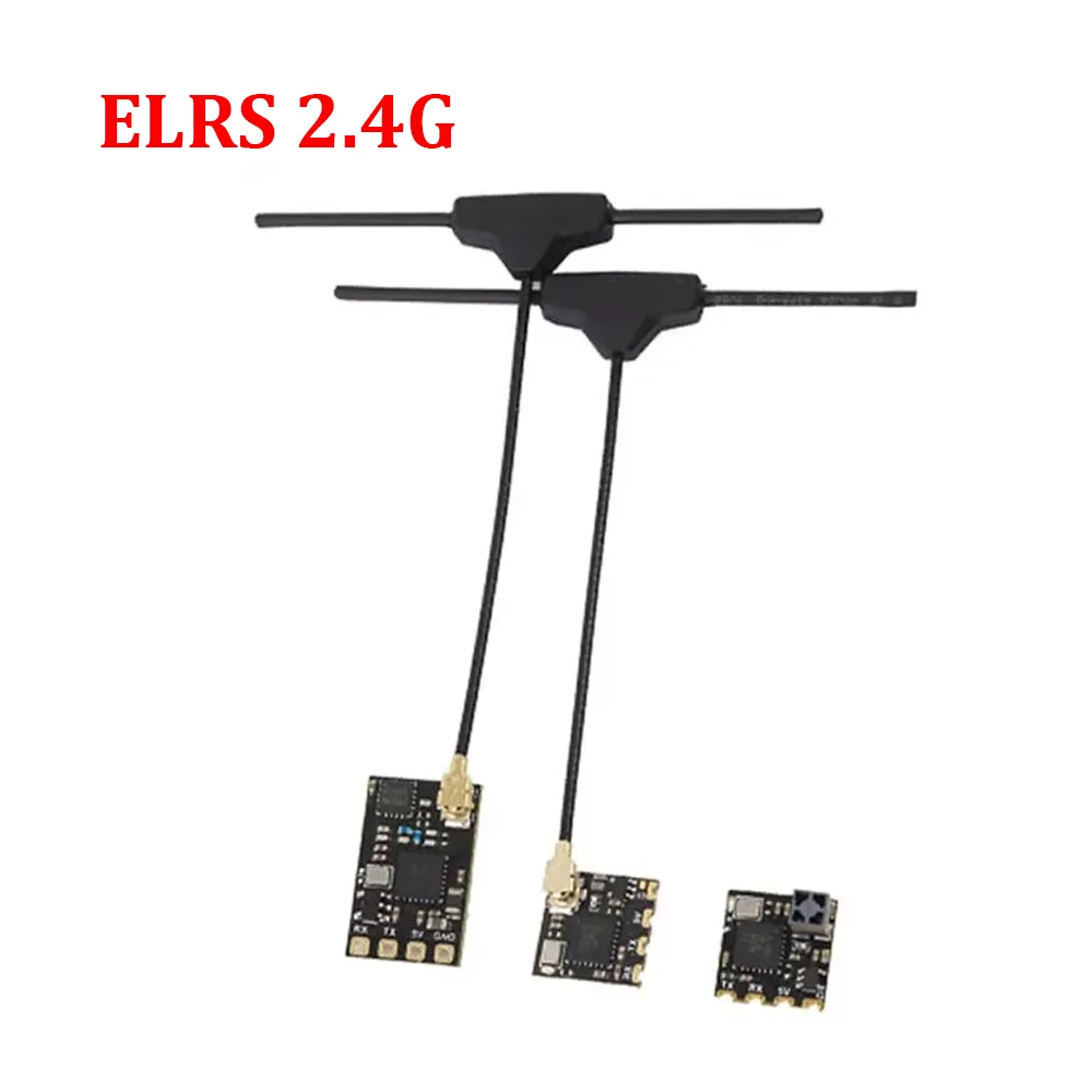 Mini ELRS 2.4G Receiver ExpressLRS RX Nano 2400RX EP1 EP2 Long Range for RC FPV Drone - Nano Size 2.4G Hz Receiver