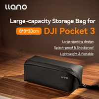 llano Osmo Pocket 3 Portable Protective Case Large Capacity Lightweight Travel Storage Bag for Camera Filters & Accessories
