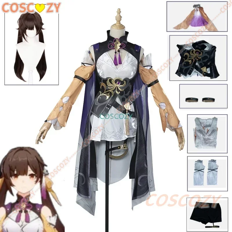 Sushang Cosplay Costume Honkai Star Rail Carnival Uniform Wig Anime Cosplay Costume Halloween Costumes Women Role Play Outfits