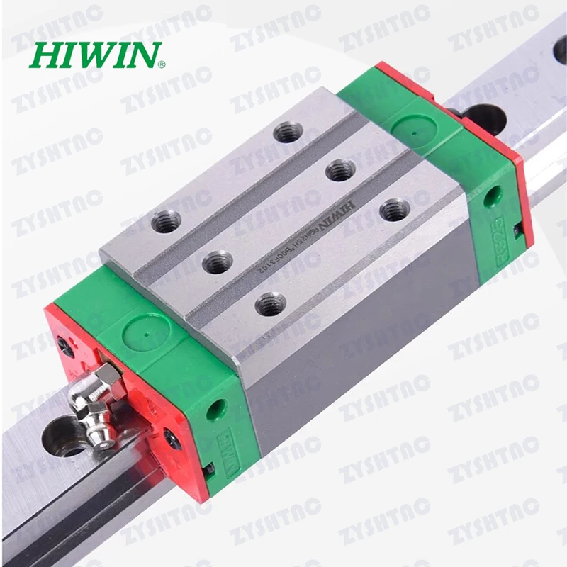 trilho de guia linear hiwin original para a impressora 3d slider do bloco do guia cnc hgh hgw15 20 25 30 30 35 35 35 35 35 35 45 55 01