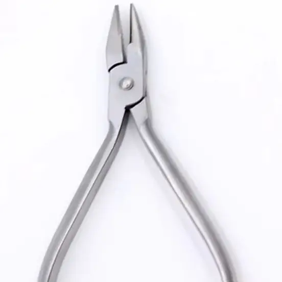 

Dental Stainless Steel Filament Curved Pliers With & Without Snips Orthodontic Tweezers Dentistry Instruments