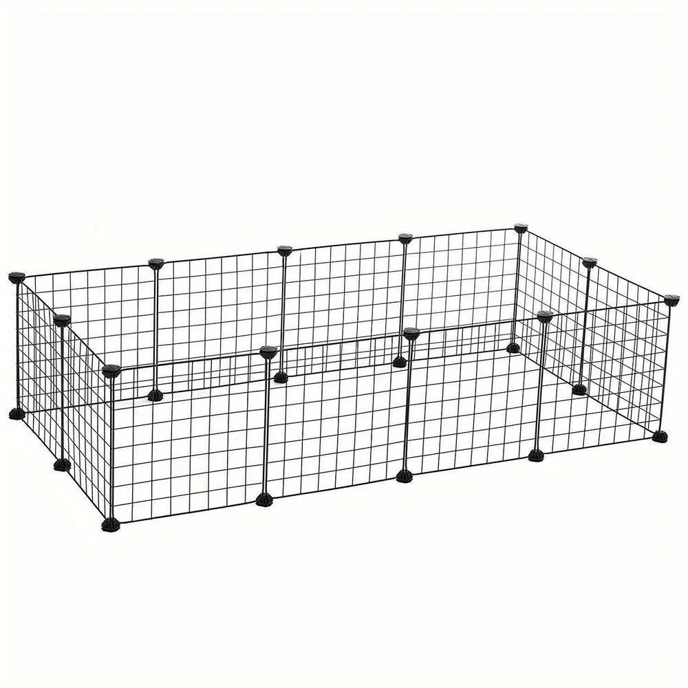 Parc portable pour animaux de compagnie, clôture pour chiot, clôture pour chien, exercice intérieur et extérieur