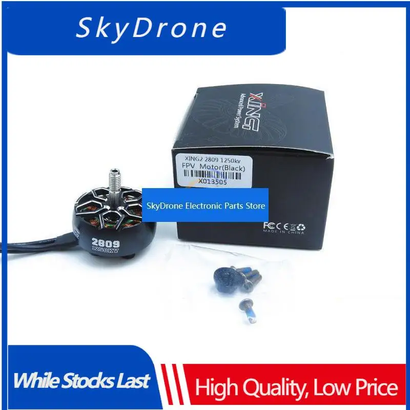 SkyDElIflight Xing2 2809 1250kv / 800kv 4-6s Fpv Motor Unibell With 5mm Titanium Alloy Shaft For Fpv