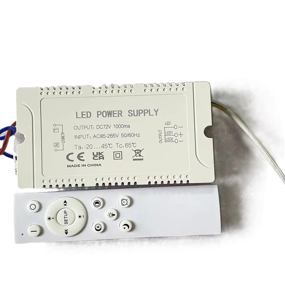 LED Driver for LED light strips DC 72V AC85-265V Lighting Transformer Panel For Led Lights  Power Unit Supply LED Transformer