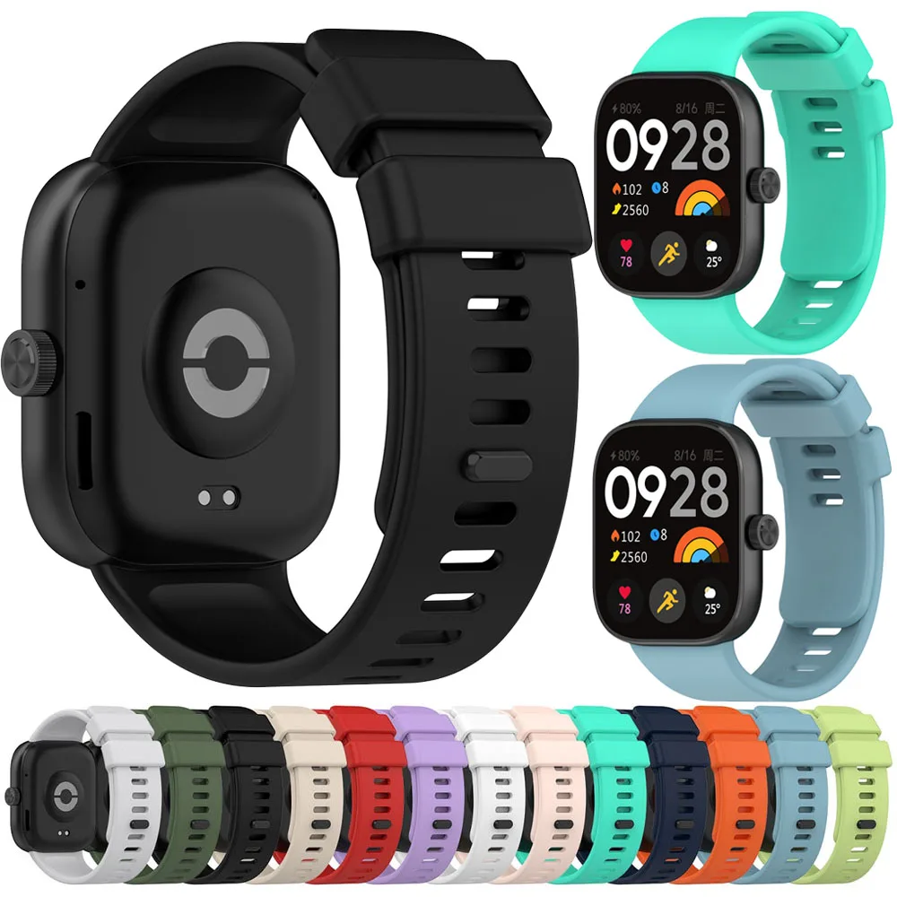 BEHUA-Remplacement du bracelet en silicone pour Redmi Watch 4, bracelet, bracelet, accessoires de bracelet de montre de sport
