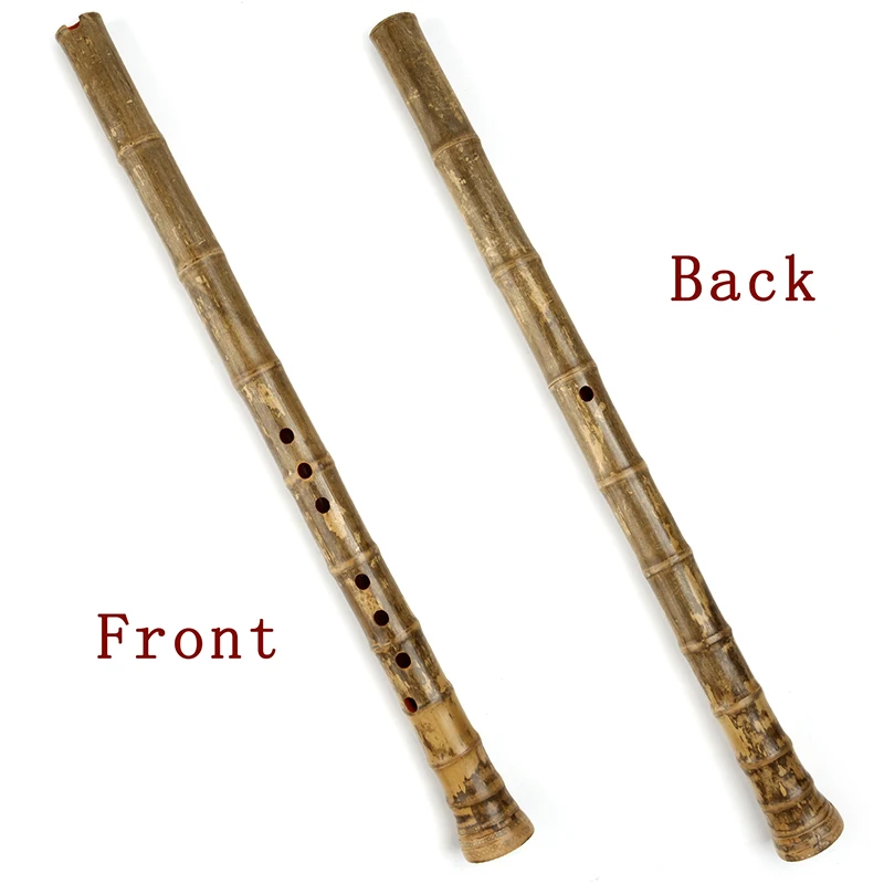Right Handed Vertical Bamboo Flute Key G Brown Musical Instruments Traditional Chinese Handmade Woodwind Instrument Xiao