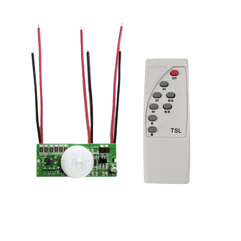 B08B-Solar Street Light Driver Board Infrared Human Induction Solar Lamp Board 3.2V 3.7V Solar Light Circuit Board