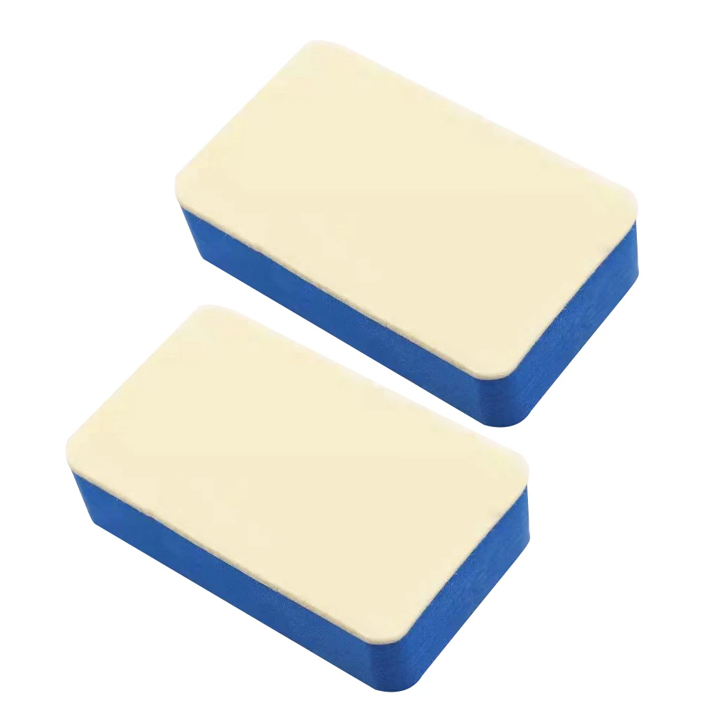 

2pcs Car Wash Mud Sponge Efficient Cleaning Tool Windshield Glass Cleaner Durable Compact Design Safe Material