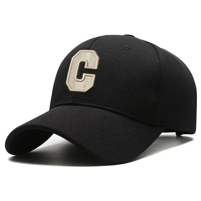 Baseball Cap New Ins Letter C Hat Women\'S Spring Summer Korean Version Simple Fashion Versatile Alphabet Student Tongue Capt