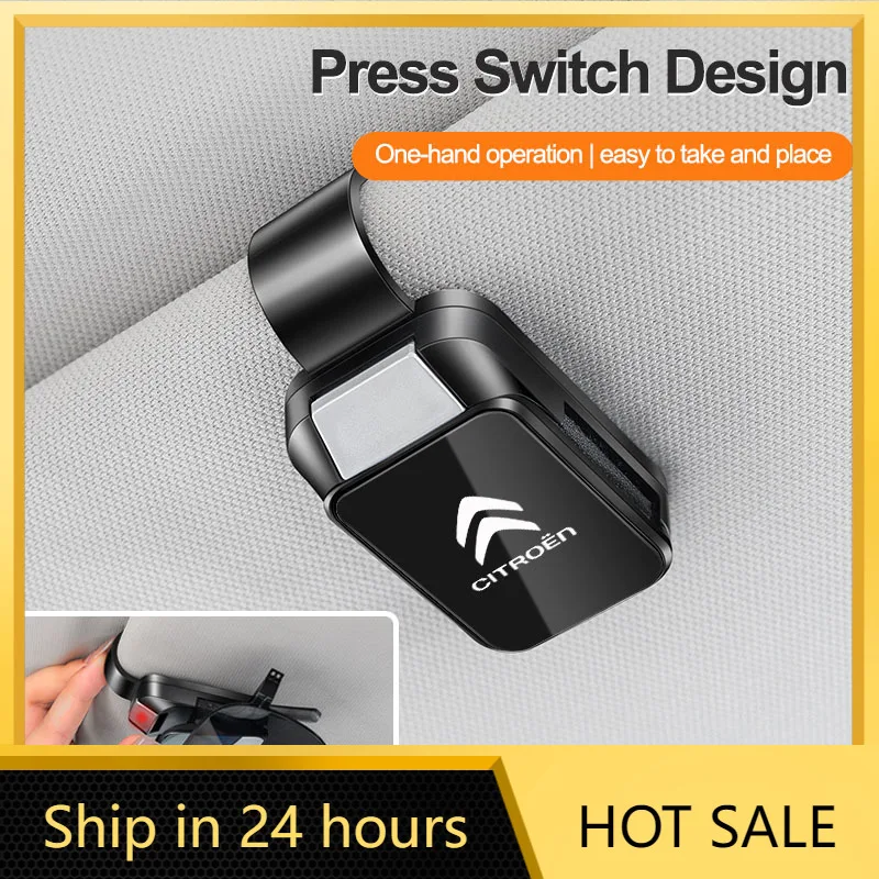 

Car Sticker Car Auto Accessories Interior Glasses Clip Sunshade Storage Brace For Citroen C3 C5 Aircross Vts C4 Saxo C4L C6 C8 X